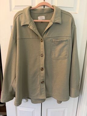 AE Fleece Shacket
